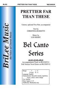 Prettier Far than These SA choral sheet music cover Thumbnail